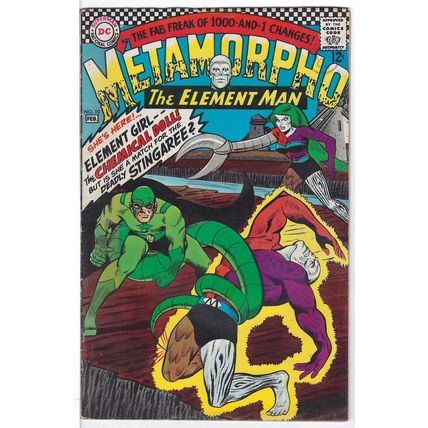 Metamorpho (Vol 1) # 010 FN+ RS003 ORIG US COMICS
