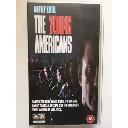 THE YOUNG AMERICANS (UK VHS TAPE, 1994)