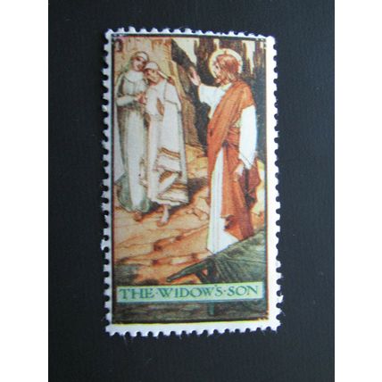 Gospel - Sunday School Religious Stamps - Faith Press Ect Variants (e36)
