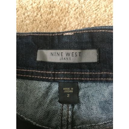 Nine West Women's Denim Jean Shorts Blue Size 2