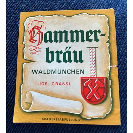 Older German Beer Label 022
