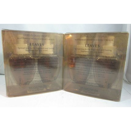 2 bx /4 bulbs Bath & Body Works Wallflower Diffuser Refill Bulb Leaves