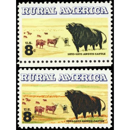 1504a, Green & Red Brown Colors Omitted Major Error MNH PSAG Cert - Stuart Katz