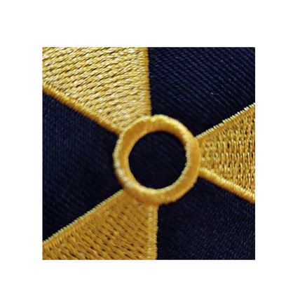 Radioactive Iron On Patch Embroidered Badge Also Sew 5.5cm Applique P225