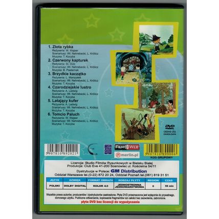 Bolek i Lolek - Zlota rybka (DVD) bajki POLSKI POLISH