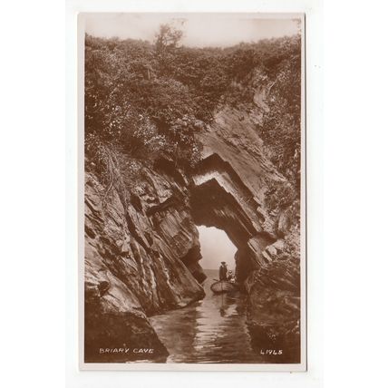 Briary Cave Watermouth Postcard RP Devon