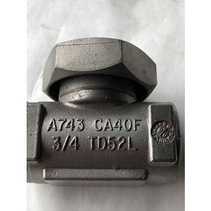 NEW Spirax Sarco TD52L STEAM Trap,3/4" TD52L,B.M. 59314C THERMO-DYNAMIC,AO