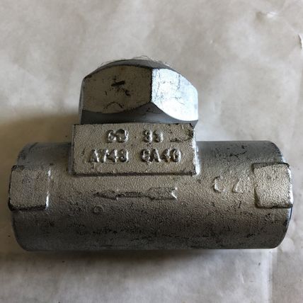 New 1” Npt Armstrong CD33 4.1MPa 600PSIG Disc Steam Trap,BL