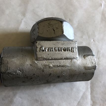 New 1” Npt Armstrong CD33 4.1MPa 600PSIG Disc Steam Trap,BL