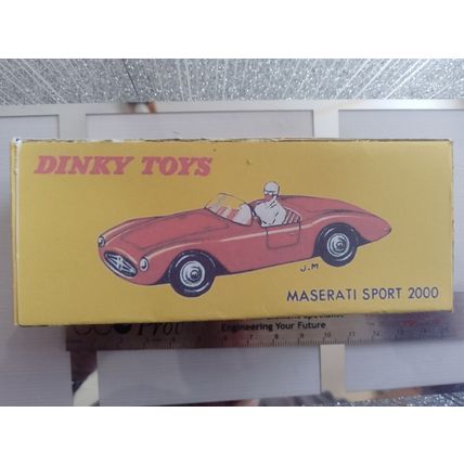 Dinky 22A. Maserati Sports 2000 Reproduction /Replica Box Only