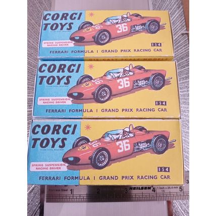 Corgi - 154 - Ferrari Racing Car - Replica Box