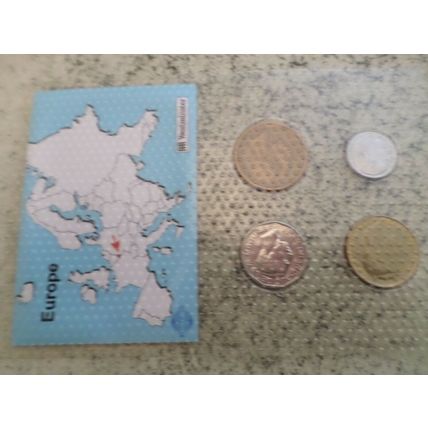 Luxembourg Pre Euro 4 Coin Set – 1, 5, 20, 50 franc