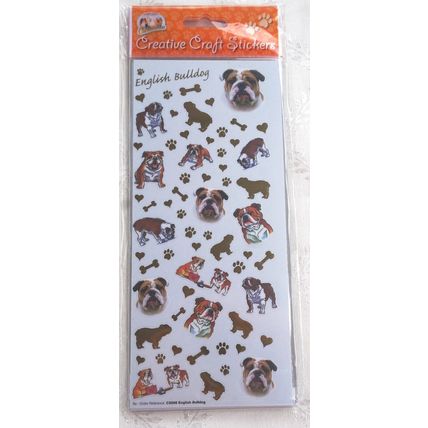 Dog breed craft stickers many breeds available 29 designs peel and stick