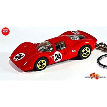 KEYCHAIN RED FERRARI 330 P4 BERLINETTA PININFARINA CUSTOM Ltd GREAT GIFT