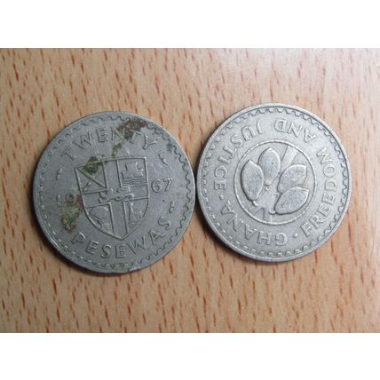 Tanzania 1967 20 Pesewas Coin