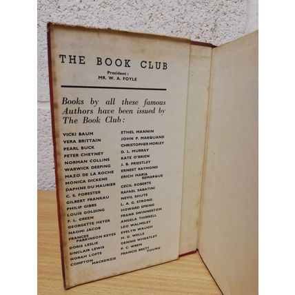 Lady, Behave! - Peter Cheyney - Hardback with Dust Jacket - The Book Club - 1950