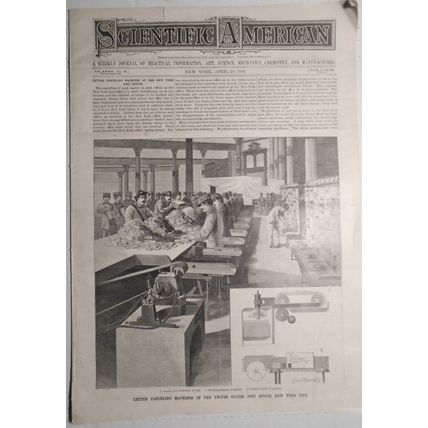 Scientific American - April 18, 1896 - Complete Original Issue.