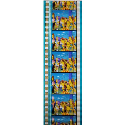 Simpsons Movie. Pk GEB - c067o . 1 STRIP OF 5 - 35MM FILM CELLS