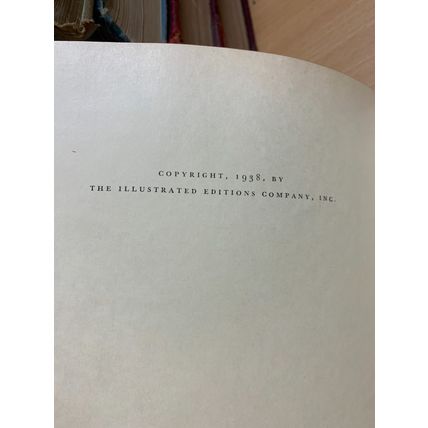 RARE* 1938 "THE RUBAIYAT OF OMAR KHAYYAM" ILLUSTRATED LARGE USA HB BOOK (P6)