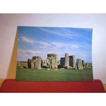 STONEHENGE, Wiltshire, from the South-West. unused postcard c.1988 =