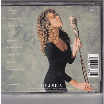 Mariah Carey : Mariah Carey. (1990) CD Album