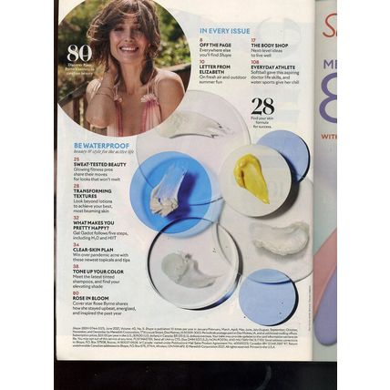 Shape Magazine ROSE BRYNE "Her Smart Take on Change" june 2021 NEW ISSUE