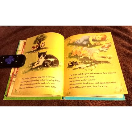 Wonder Book Series It's A Lovely Day By Marguerite Walters Reprinted 1977