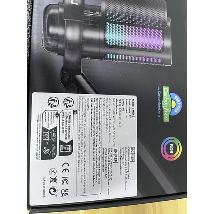 NJSJ USB Gaming Microphone for PC, Condenser Mic with Boom Arm for PS4/ PS5/ Mac