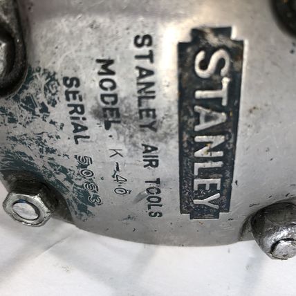 STANLEY K-40 1/2" HEX PNEUMATIC SREWDRIVER, REVERSABLE, 1/4" NPT,FD
