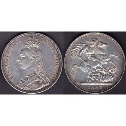 Great Britain. Victoria. Crown 1887. DY23349