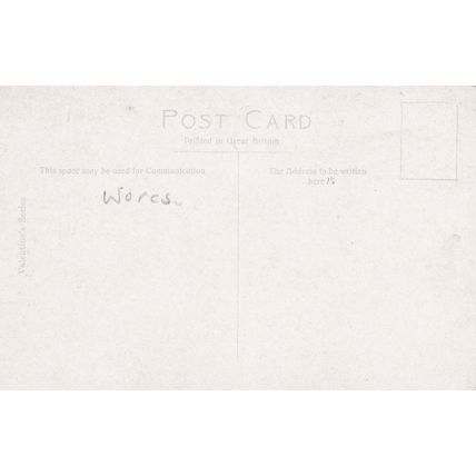 ED1 EVESHAM - NEW BOAT HOUSE AND CHURCHES . PRINTED POSTCARD