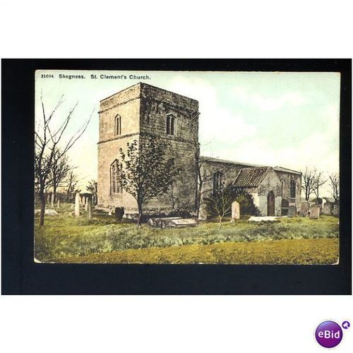 Lincolnshire SKEGNESS St Clements Church Postcard (21604)