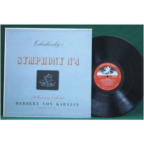 Karajan - Tchaikovsky: Symphony No. 4 in F Minor - ANG 35099 - EX-