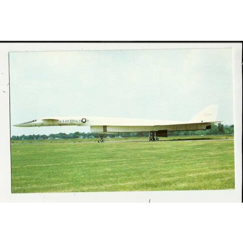 Aviation NORTH AMERICAN XB-70 VALKYRIE Postcard by Mastercraft (129)