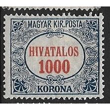1924 Michel D31 - mint no gum