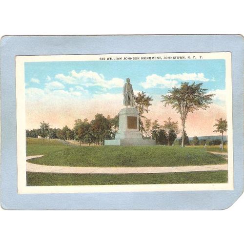 New York Johnstown Sir William Johnson Monument ny_box5~2025