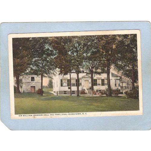 New York Johnstown Sir William Johnson Hall & Fort ny_box5~2030