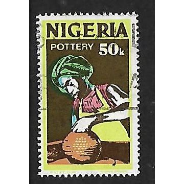 NIGERIA 1973 50K POTTERY SG 288A FINE USED