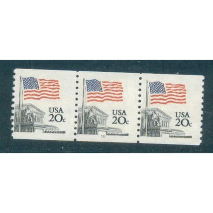 1895a 20c U.S. Flag Barely Clears MDG SG PNC 12/3 P0135