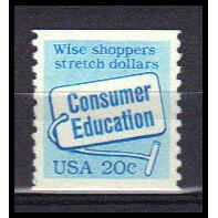 2005 20c Consumer Education Very Fine MNH Dry Gum CA1177