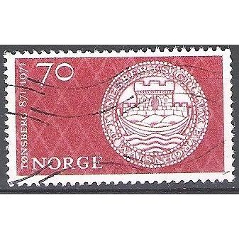 Norge 1971 Michel 619 O Cote (2013) 0.50 Euro 1100 Ans Ville de Tonsberg