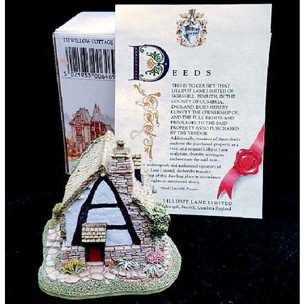 Lilliput Lane Titwillow Cottage Vintage Ornament