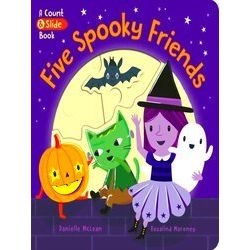 A Count Slide Book Five Spooky Friends