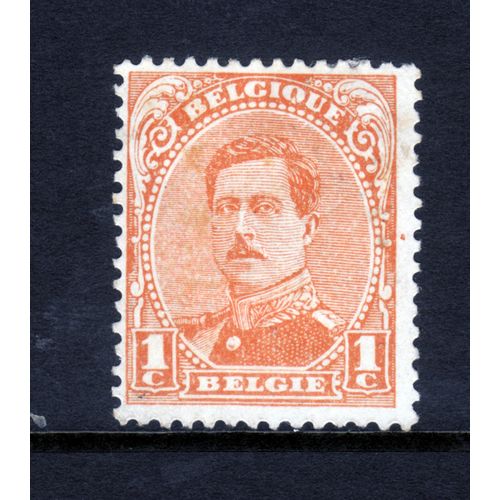 BELGIUM 1915 SG170 1c ORANGE M / MINT #7