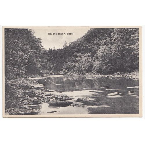 On the River Edzell Postcard Angus