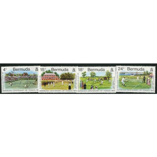 1973 SG 299/302 - #4 MNH (**) - TENNIS