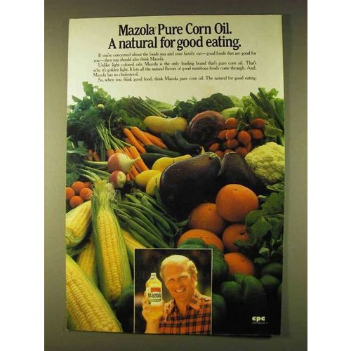 1979 Mazola Corn Oil Ad - Natural for Good Eating