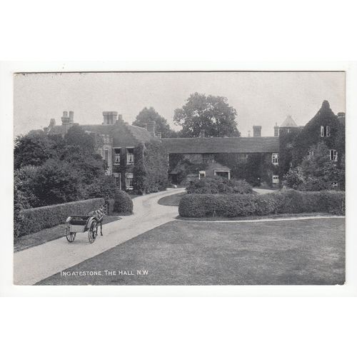 The Hall Ingatestone Postcard Essex