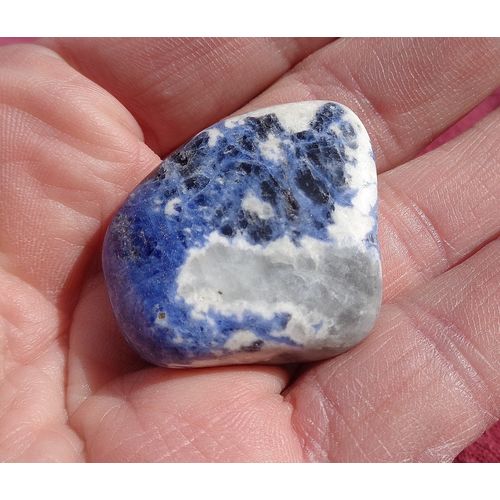 AA Sodalite Tumble Stone Gemstone Metaphysical Spiritual Meditation