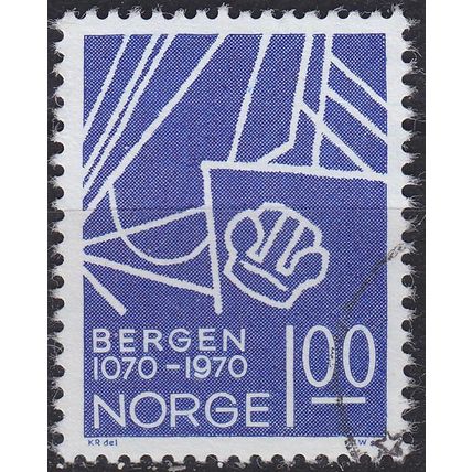 NORWEGEN NORWAY [1970] MiNr 0610 ( O/used )